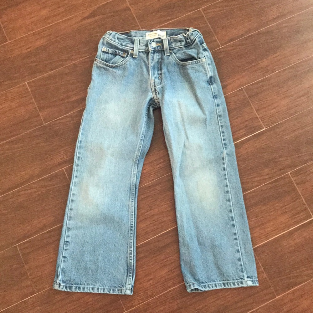 Boys Levi Strauss Signature boot cut jeans - Picture 1 of 6